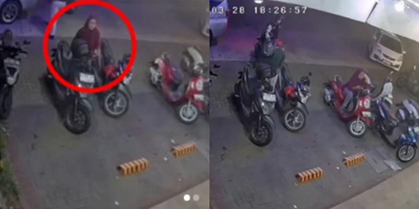 Begini Aksi Ibu-ibu Gagalkan Curanmor hingga Pelaku Kabur Tinggalkan TKP