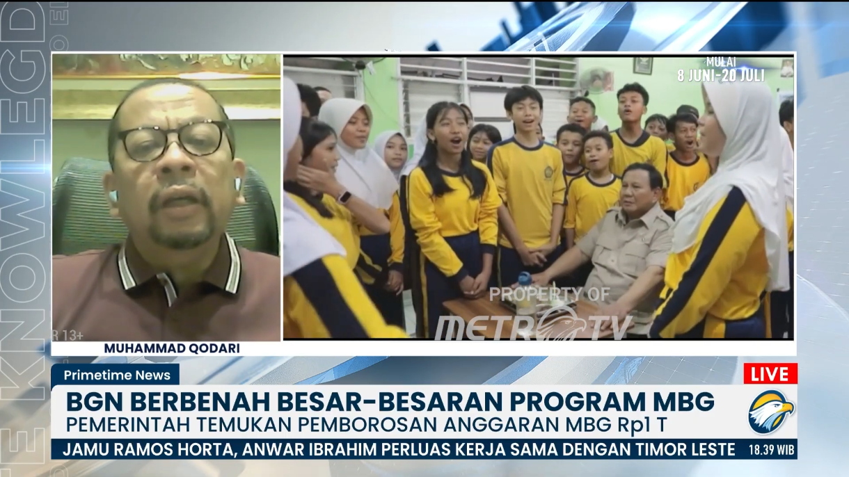 Pemerintah Akan Evaluasi Menyeluruh dan Setop Sementara Operasional Dapur MBG Selama Libur Sekolah